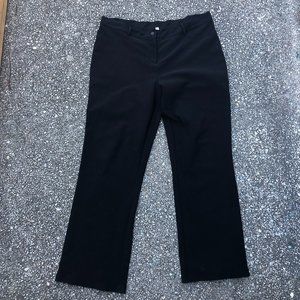 Perseption Woman business casual black dress pants